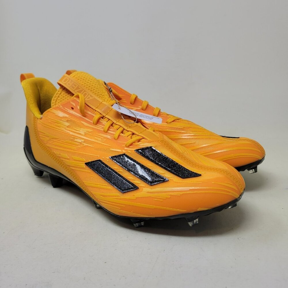Adidas Adizero Football Cleats Men Size 13 Gold Black HP6598